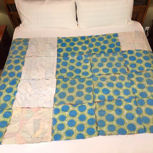 Patchwork quilt top - Picture 8 of 8